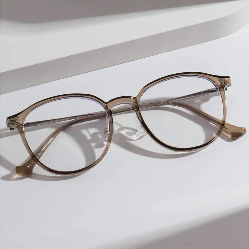 Round Frame Anti-blue Light Glasses